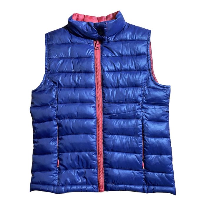 La Halle Doudoune sans manche violette/fuchsia Taille 8 ans