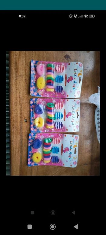 Lot accessoires cheveux filles