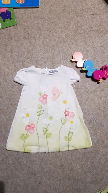 Sublime robe de cérémonie fille 9mois mayoral