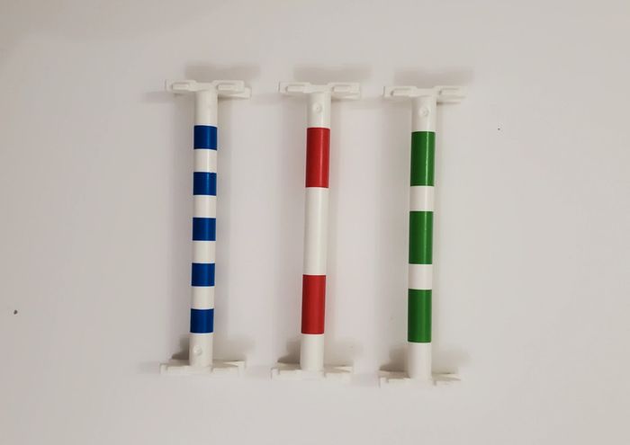 Playmobil Accessoires, Lot de 3 barrières d'obstacles équitation très bon état