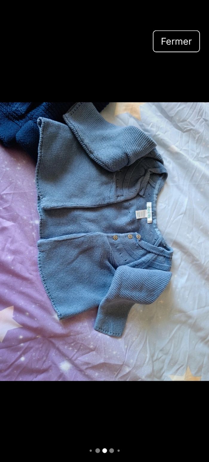 Lot de 4 gilets, 18 mois - photo numéro 5