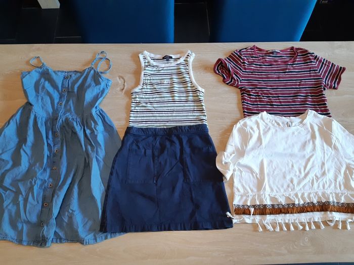 Lot vêtements fille XS (18 pièces)