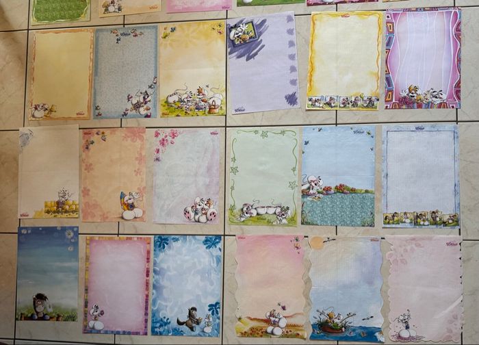 Lot Feuilles Diddl A4 et A5 - photo numéro 9