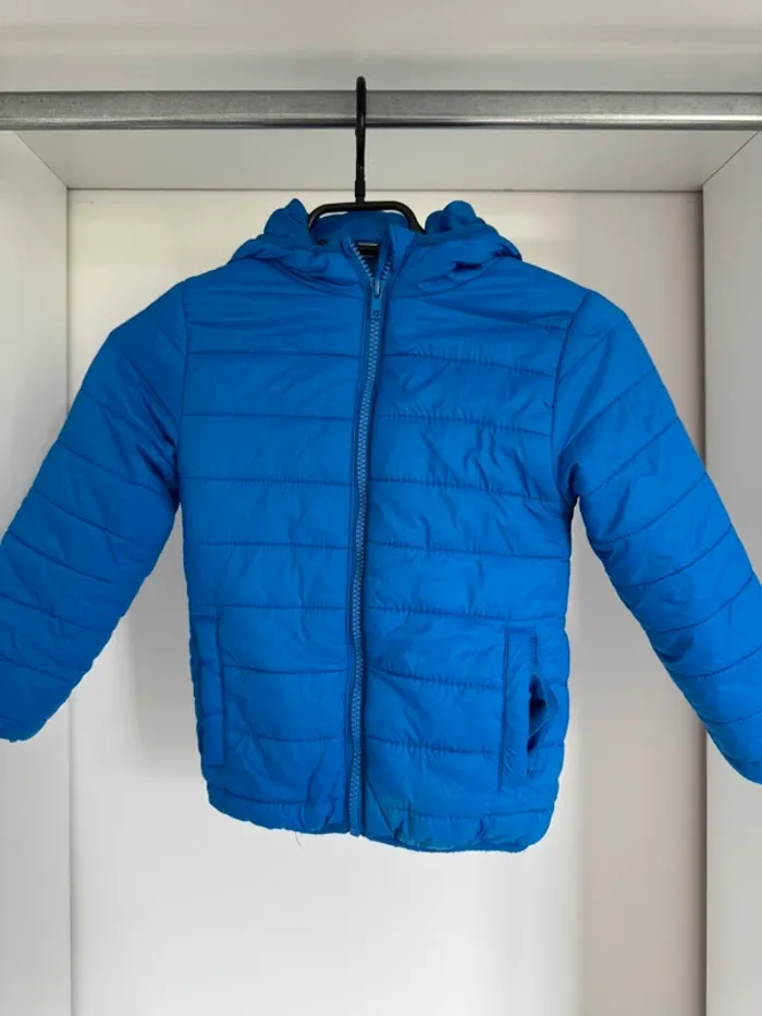 Manteau garçon bleu – Taille 5 ans