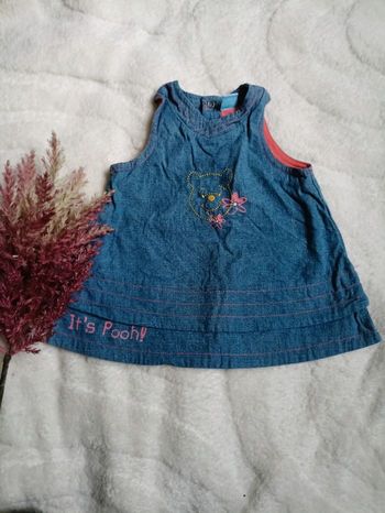 Robe en jean Winnie l'ourson
