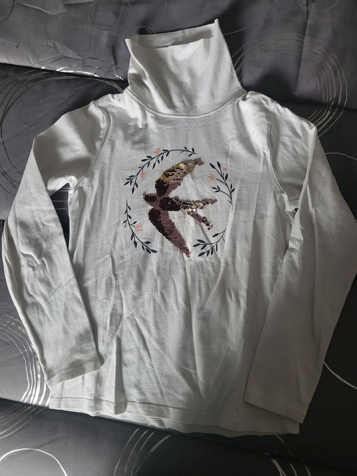 Sous pull fille 8 ans
