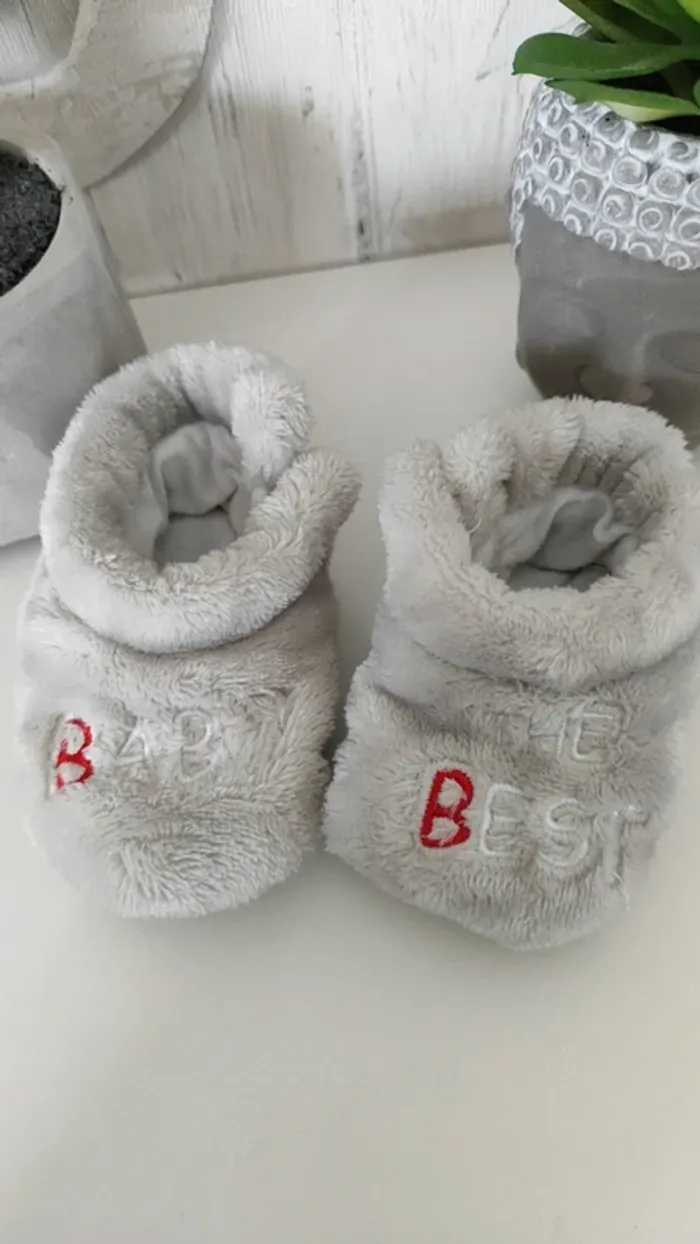 đ chausson doudou bĂ©bĂ© đ - photo numĂ©ro 2