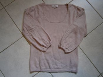 Pull ML rose en cachemire Taille 36/S