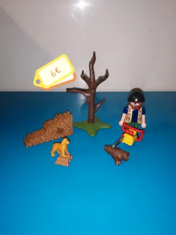 Thème* personnage & animaux / bûcheron