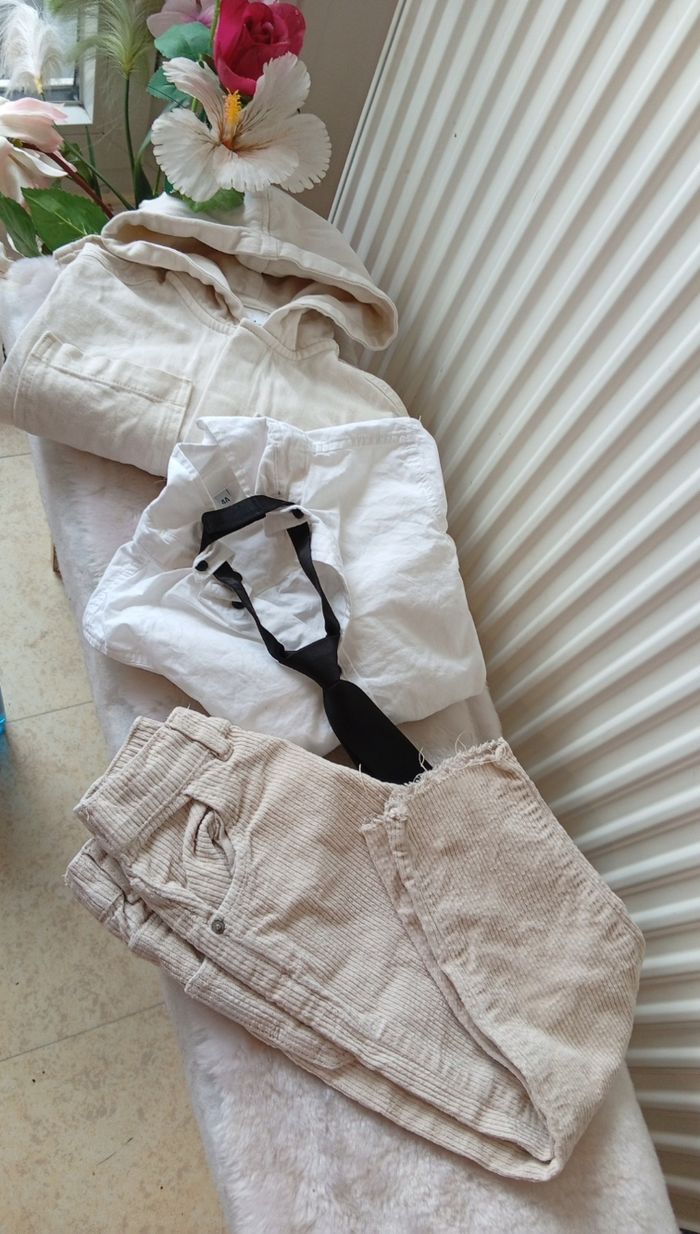 Ensemble 3 pièces pour garçon 4 ans 🐸