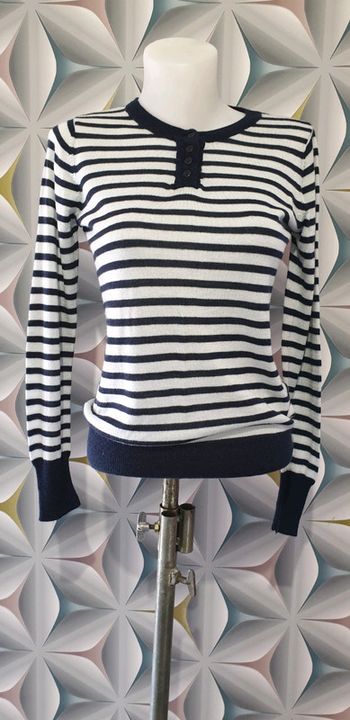 pull marinière cachemire