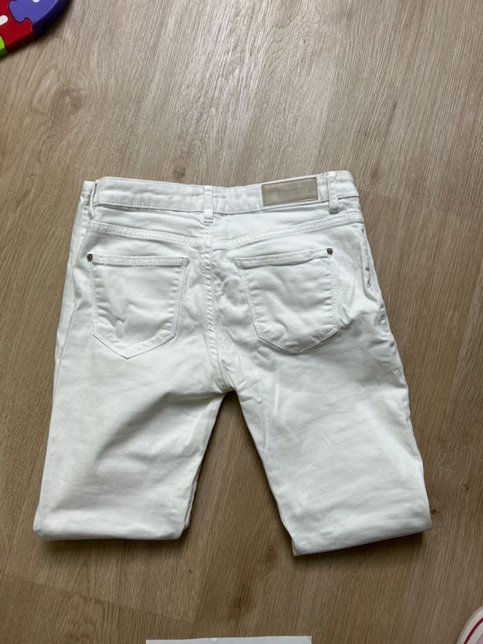 Jean slim blanc pimkie taille 36 - photo numéro 4