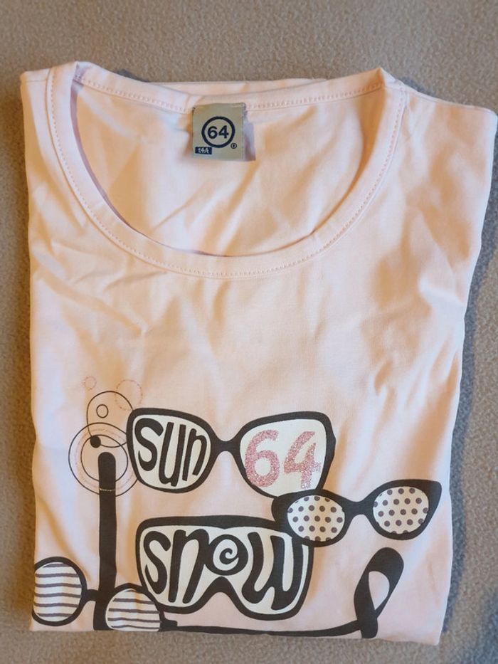 T-shirt manches longues fille - photo numéro 2