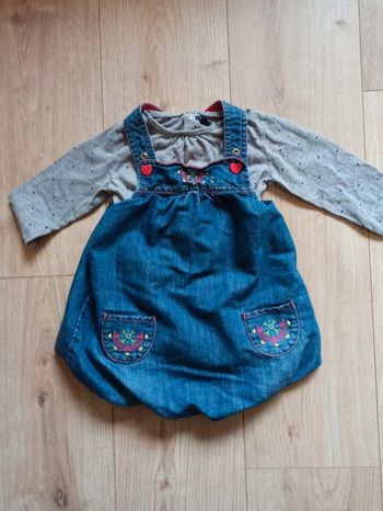 Ensemble robe et t-shirt manches longues