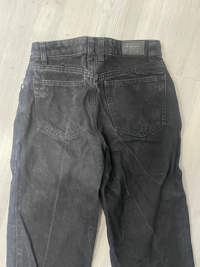 Jeans Mom Bershka noir - photo numéro 4