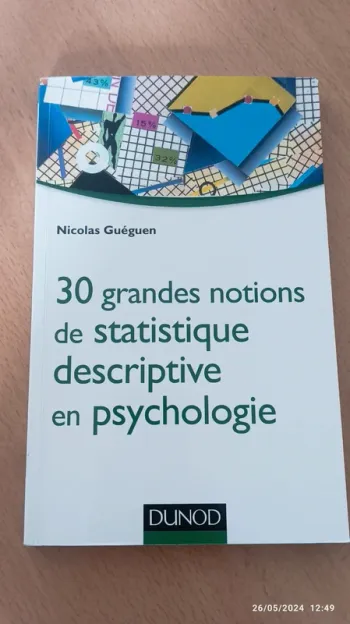 30 grandes notions de statistiques