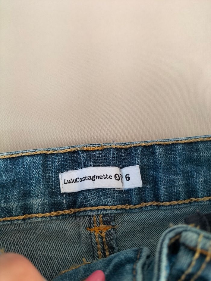 💙 Jeans évasé (bootcut - patte d'eph) - 6 ans - Lulu Castagnette - Très bon état 💙 - photo numéro 5