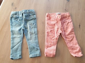 Lot de 2 pantalons 6 mois