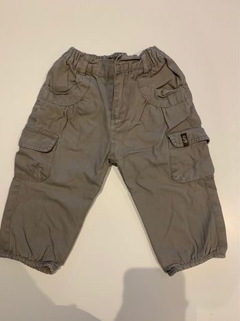 Pantalon gris bébé fille gris 12 mois