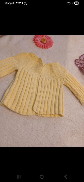 Gilet bébé naissance 