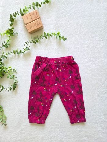 Pantalon fleurs