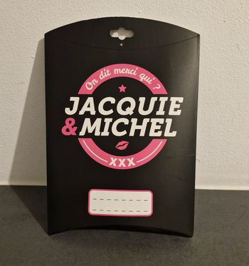 String neuf officiel Jacquie et Michel avec la boite officielle