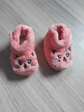 Chaussons fille 0-6mois