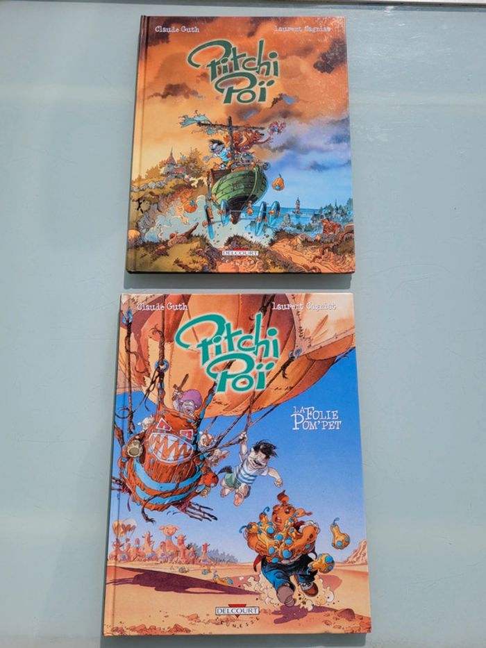 2 BD Pitchi Poï EO tome 1 et 2 : la folie Pom'Pet
