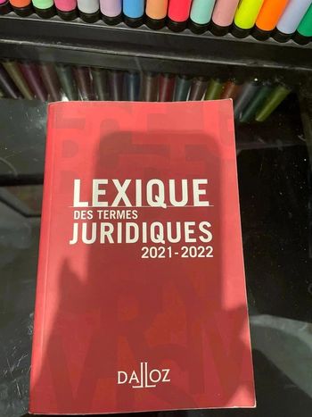 Lexique des termes juridiques