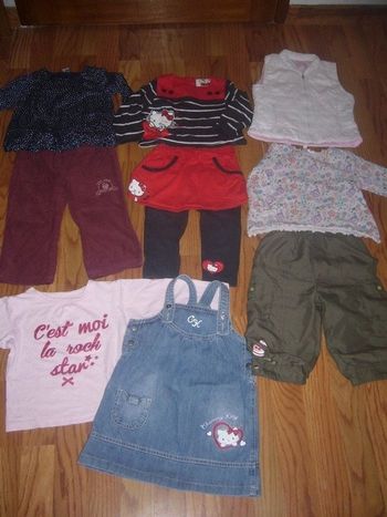 Lot 18 mois TAO, Hello Kitty etc