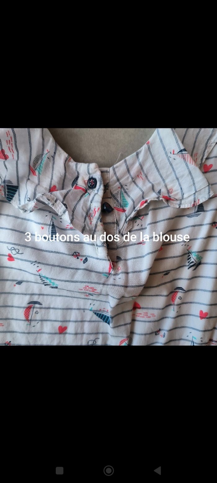 Haut manches courtes fille 10 ans sergent major - photo numéro 4