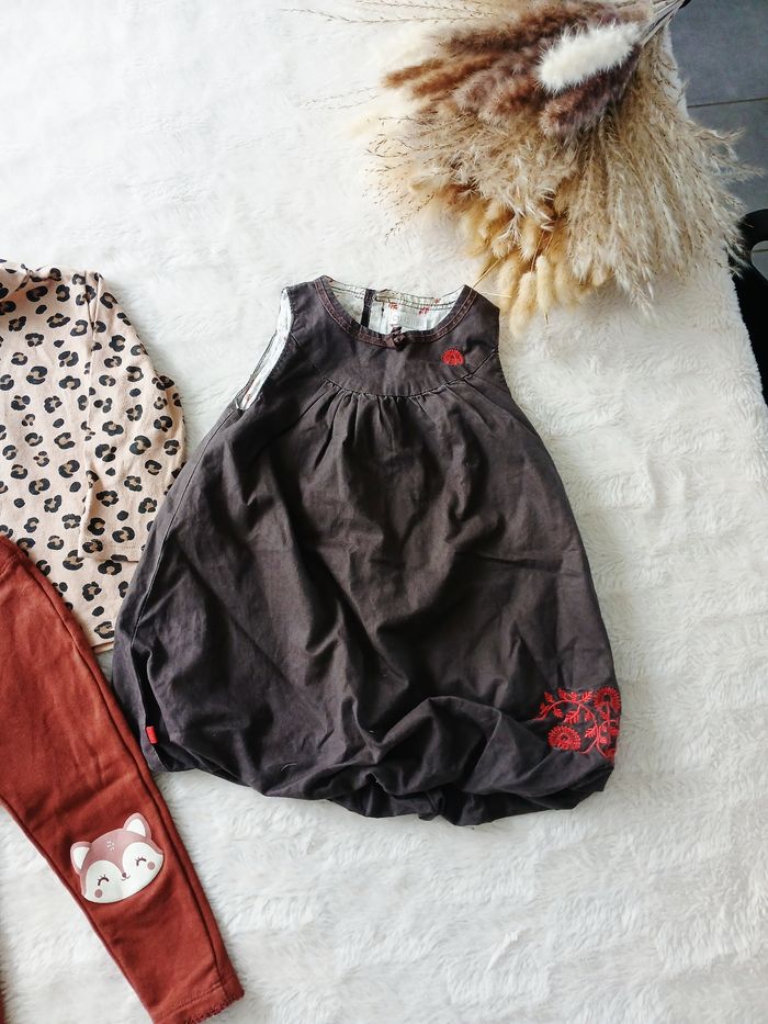 Lot bébé fille Automne hiver 6/9 mois - photo numéro 3