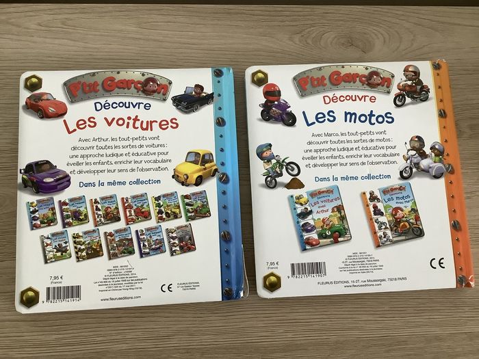 Lot 2 livres P’tit garçon enfant - photo numéro 2