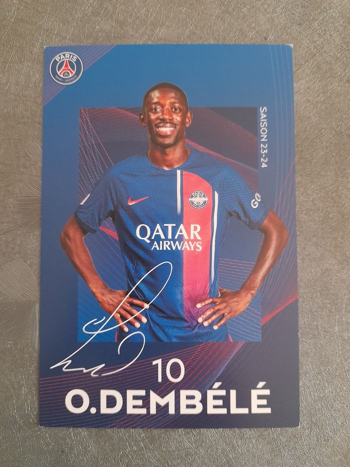 Carte PSG O.Dembélé