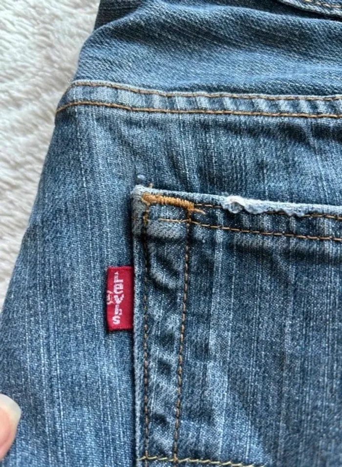 Jean Levi’s 559 Homme XL 46/48 W36 L36 bleu Relaxed straight droit Mexique 00s y2k grande taille - photo numéro 3