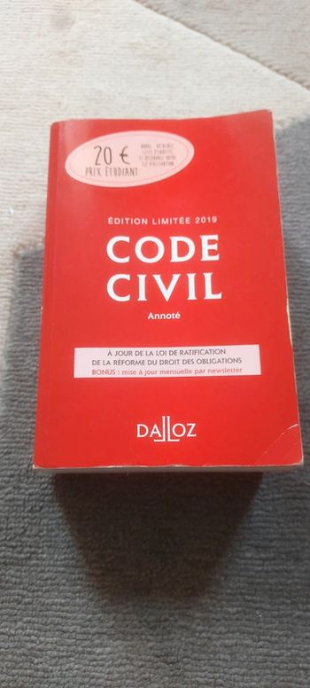 Code civil 2019