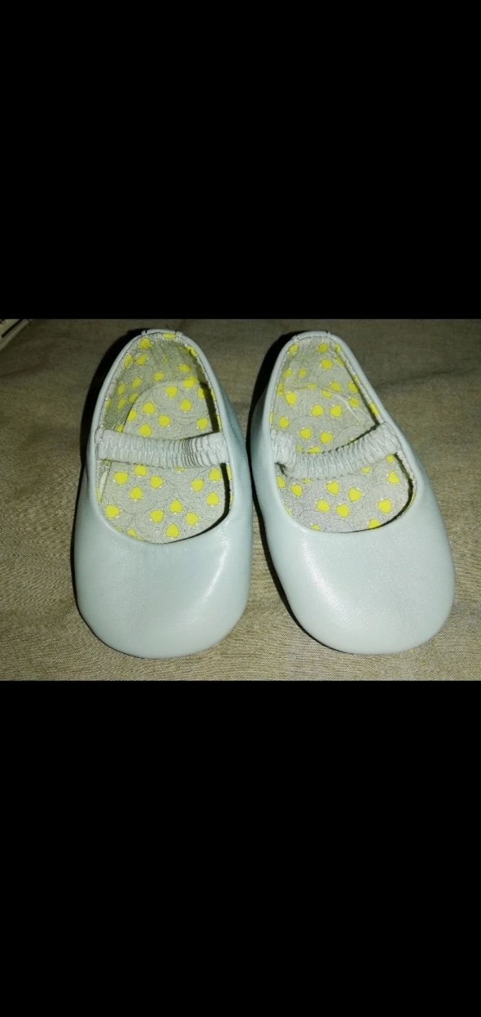 Ballerines grises 0/3 mois