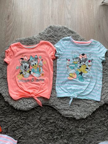 Lot tee-shirts Disney 12/18 mois