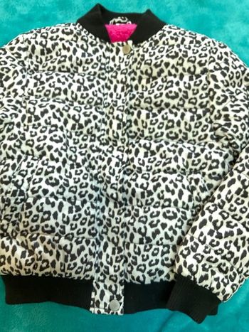 blouson taille 134 140 tbe double 9 / 10 ans k