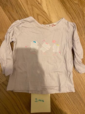 Tshirt manche longue 9 mois