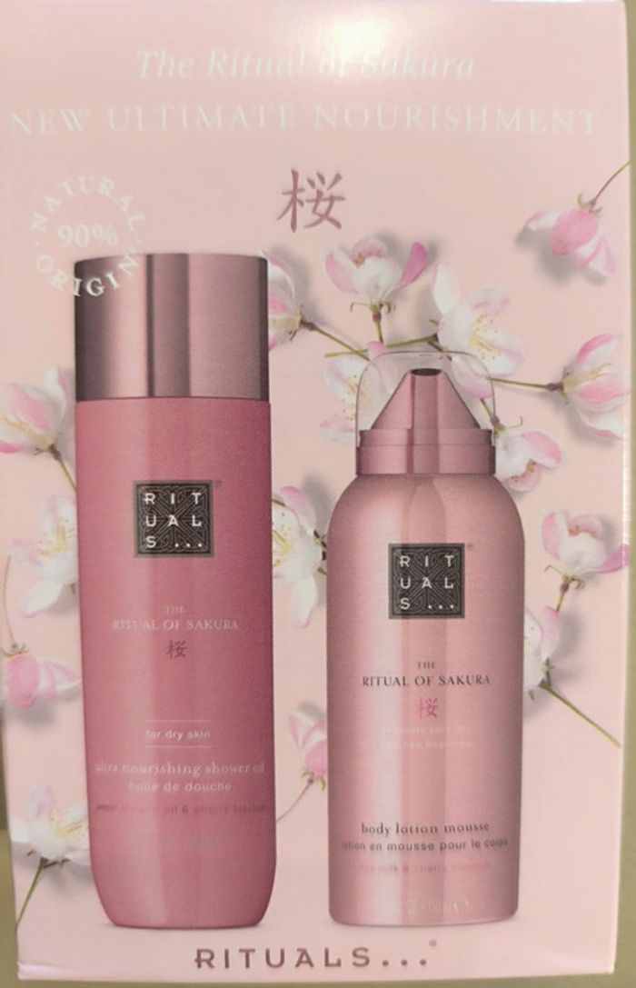 Coffret rituals Sakura voyage neuf