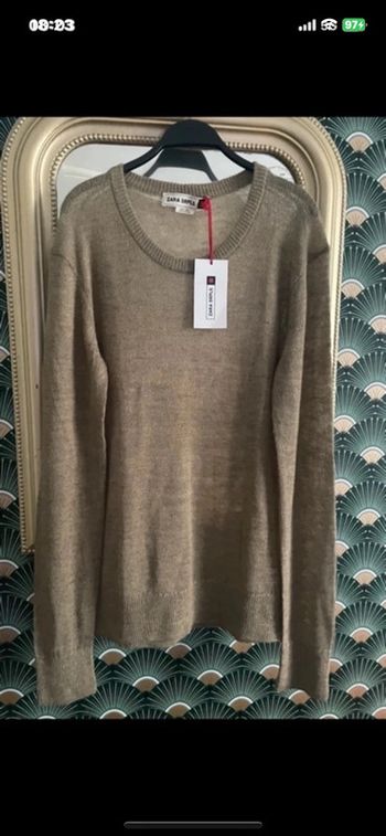 Pull en laine homme Zara taille XL