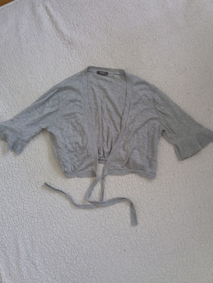 gilet top manches mi-longues