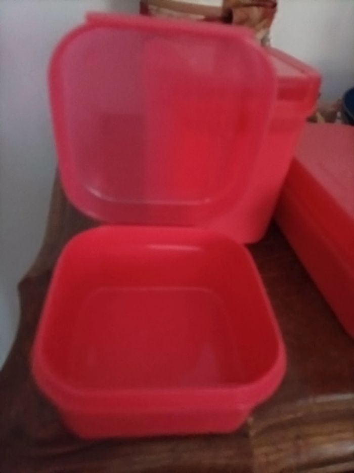Lot 3 boîtes gamme signature tupperware - photo numéro 2