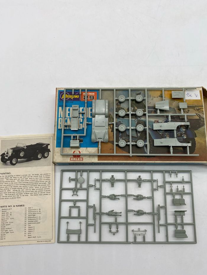 Hasegawa maquette mini box 29 Mercedes Benz G4 - photo numéro 3