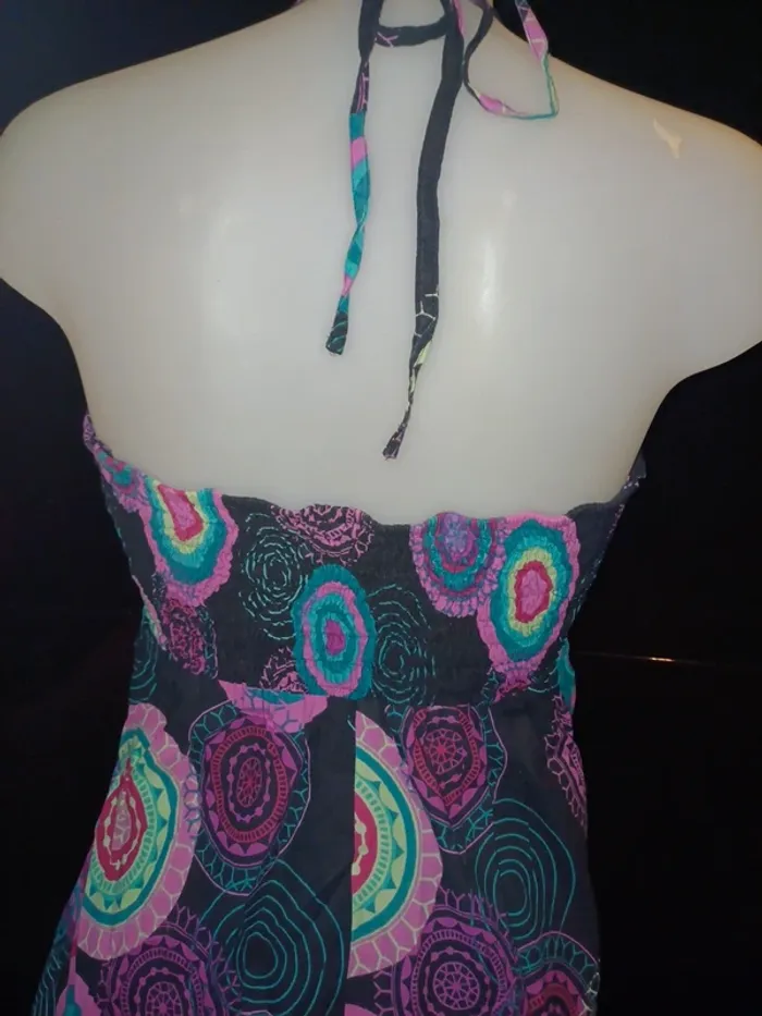 Magnifique robe dos nu style desigual L/XL - photo numéro 5