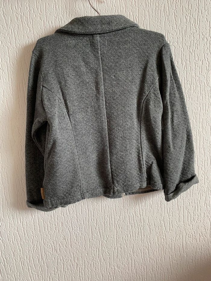Veste tailleur grise Vertbaudet - photo numéro 2