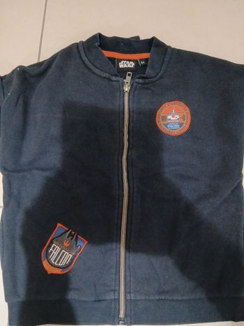 Sweat gilet à fermetures Star Wars