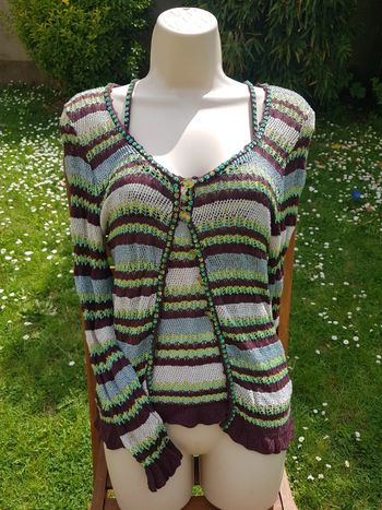 Duo Top et Gilet Crochets