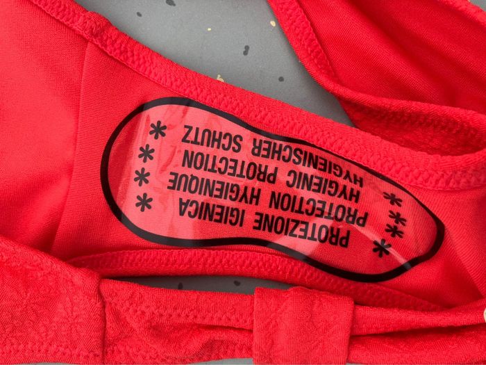 Bas de maillot de bain Rouge taille M 38 - photo numéro 6
